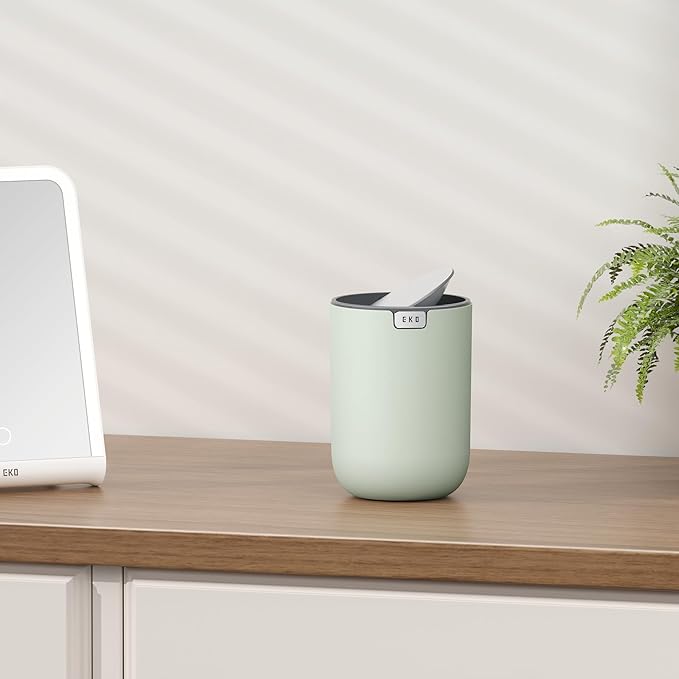 EKO Fandy 0.4 Gal/1.5L Mini Tabletop Trash Bin - Image 9
