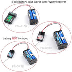 4 Cell 6V AA Battery Holder Case Cover Storage Box w/ 2P FUT J Plug Connector - Image 6