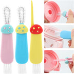 3 in 1 Multifunctional Lid Gap Cleaning Brush Set by EMVANV