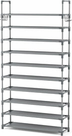 VTRIN 10 Tiers Shoe Rack Tall Large Capacity Wide Shoe Organizer Sturdy Shoe - Image 8