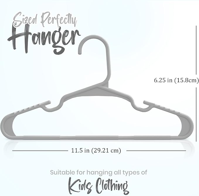 Utopia Home 60 Pack Kids Hangers - Image 3