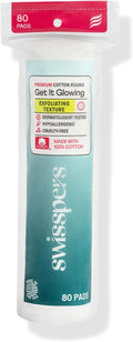 Swisspers Premium Exfoliating Rounds, 2 Distinct Raised Textured Surface by Swisspers