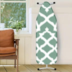 Nuxovilar Green Geometric Pattern Ironing Board Cover, 15 * 54inch, Fits Most - Image 2