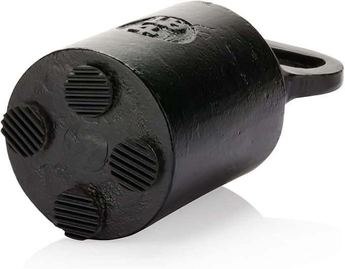 CRAFTSMAN ROAD Cast Iron Door Stop – Decorative, Weighted Heavy Door Weight – - Image 5