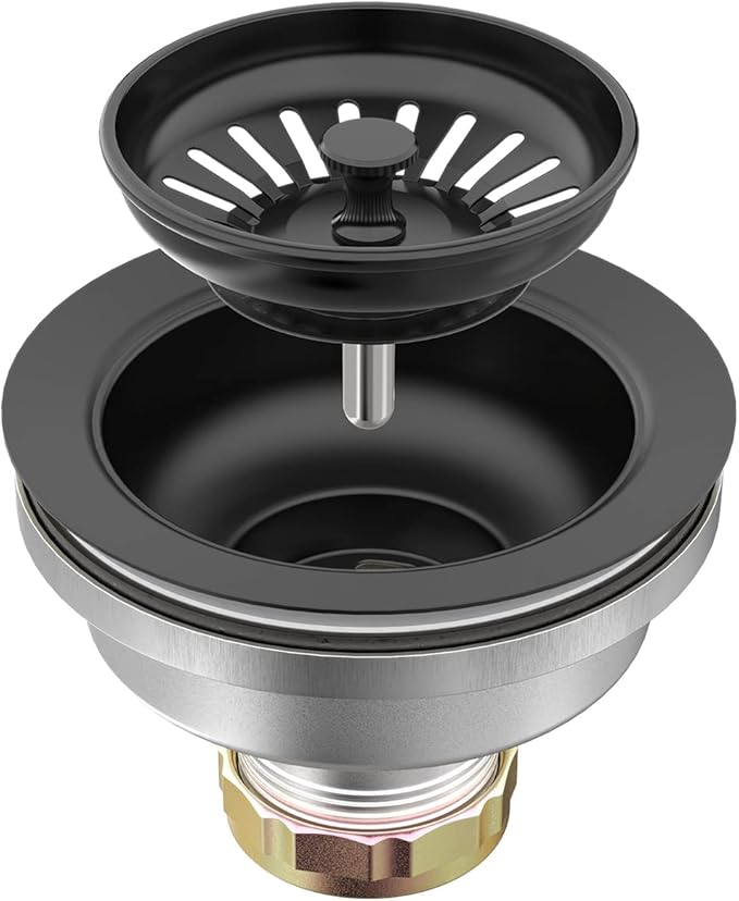 KONE Sink Drain Assembly, Kitchen Sink Drain Strainer Kit by KONE
