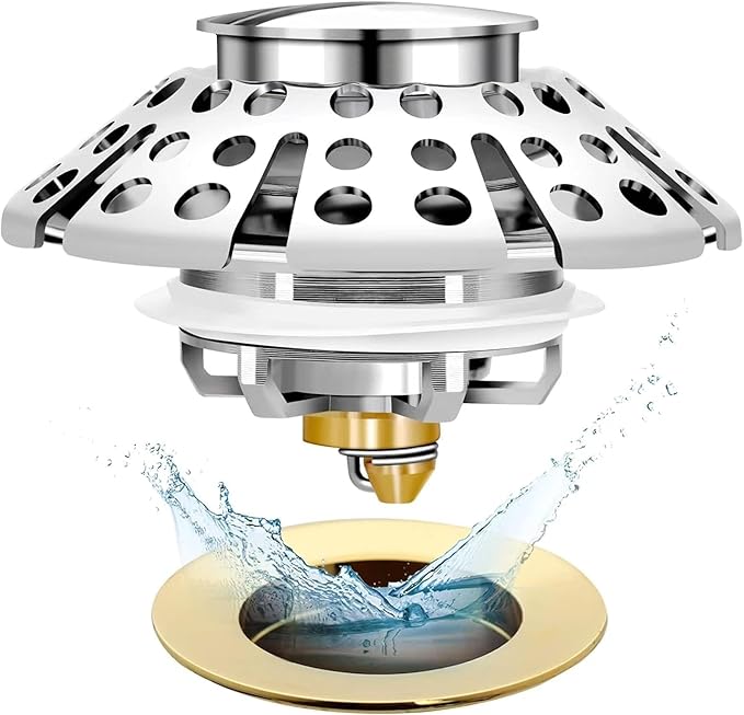 Bathtub Drain Stopper, Pop Up Tub Stopper - Image 7