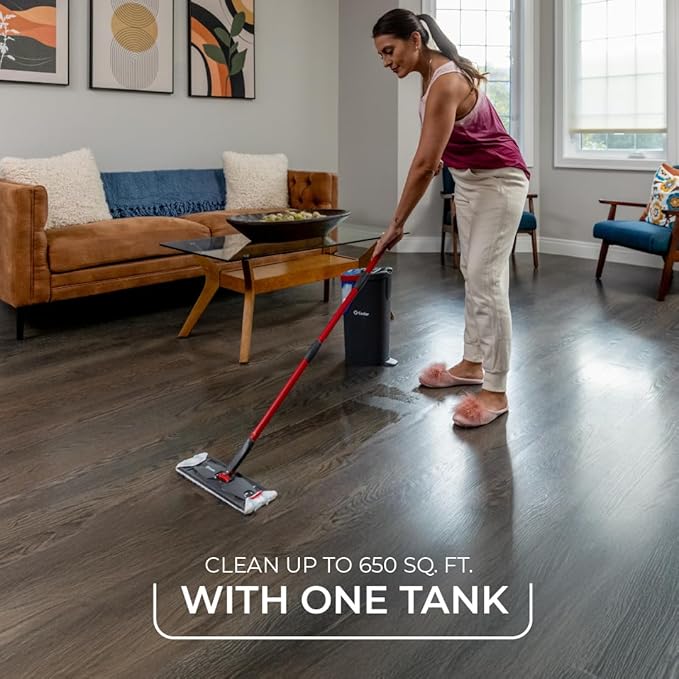 O-Cedar H2prO Flat Mop System | Quick Cleaning Tool | Clean - Image 6