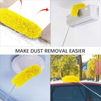 DELUX Microfiber Feather Duster Extendable Cobweb Duster - Image 5