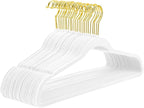 MIZGI Premium Velvet Hangers Pack 50 Pcs Heavyduty by MIZGI