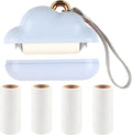 Mini Lint Roller Travel Size, Reusable Pet Hair Remover by Nokiils