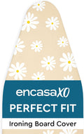 Encasa XO Ironing Board Cover and Pad 49"x18" by EncasaXO