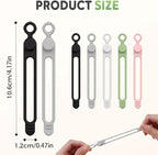 Data Cable Organizer, 2025 New Silicone Cable Ties Cable Management Organizer - Image 5