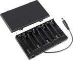 2Pcs 8 Slots AA Battery Holder Case Box 8 x 12V Battery Storage Box Battery - Image 2