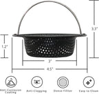 2 Pcs Black Kitchen Sink Drain Strainer - Image 2