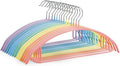 14 Pack Clothes Hanger, 16.5'' Non Slip PVC Coating Metal Sweater Hangers by AllfortheBetterLife