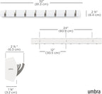 Umbra Flip Wall-Mounted Coat Rack - Image 3