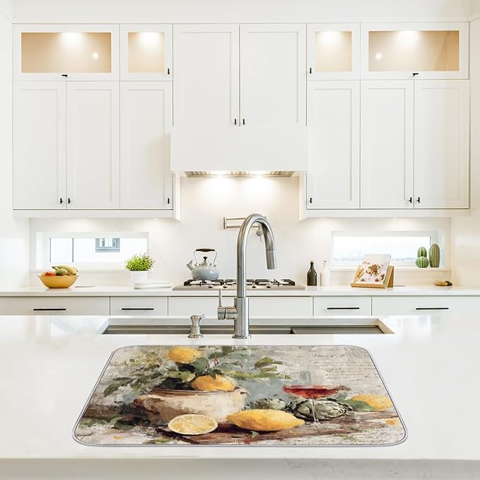 Dish Drying Mats with Hanging Loop - Image 6