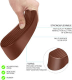 Door Stopper 2 Packs Heavy Duty Wedge Rubber Door Stop Works on All Floor - Image 5