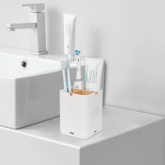 Toothbrush Holders for Bathroom Countertop, Detachable Electric Toothbrush - Image 8