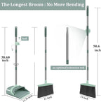 Broom and Dustpan Set for Home, Dust pan - Image 3