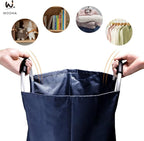 WOOHA 125L Large laundry basket, Collapsible laundry hamper, Tall Clothes - Image 5