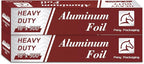 Aluminum Foil Heavy Duty 18 inch Wide, 500 FT Heavy Duty Food Safe Foil Wrap by PonyPackaging