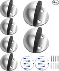 6 Pack Door Stop, Adhesive Door Stoppers Floor Mounted Door Stops No Drill by Gudui