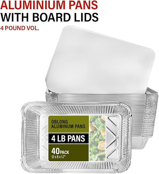 PARTY BARGAINS 4 lb Aluminum Pans - Image 7