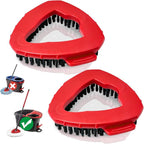 Spin Mop Scrub Brush Head, Hard Bristle Cleaning Scrubber Mop Head by Koolstuffs