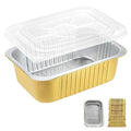11" x 7.7" Heavy-Duty Aluminum Foil Pans by MESTAEK