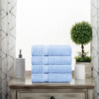 SUPERIOR Egyptian Cotton Pile Hand Towel Set of 4, Ultra Soft Luxury Towels - Image 7