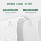 MATERN'ELLA Disposable Face Towels XL Ultra Soft Biodegradable Dry Wipes - Image 5