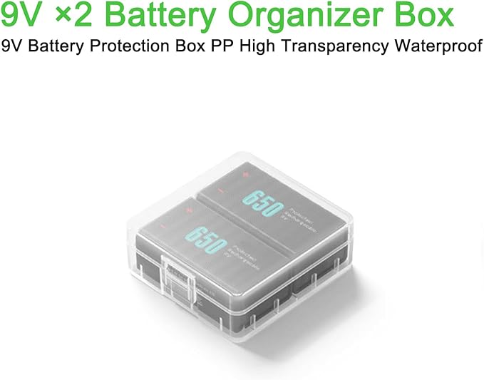Heyiarbeit Battery Storage Case Holder Box - Image 3