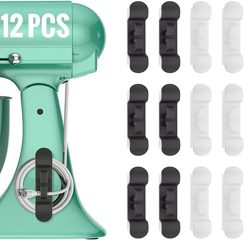 12PCS Cord Organizer for Appliances, Upgraded Kitchen Appliance Cord Wrap by Daisyhome