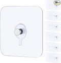 Uniclife 30 Pcs Self Adhesive Picture Hooks 40 lbs Load No Drill Screw Stickers by UnicLife