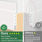 Suptikes 2 Pack Door Draft Stopper，Door Sweep - Image 3