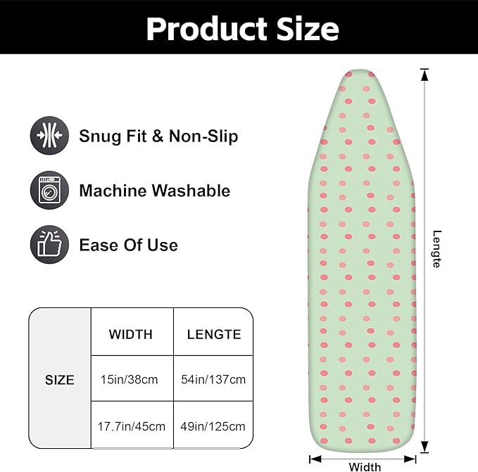 Ironing Board Cover for Crafting, Flat Decoration - Image 3