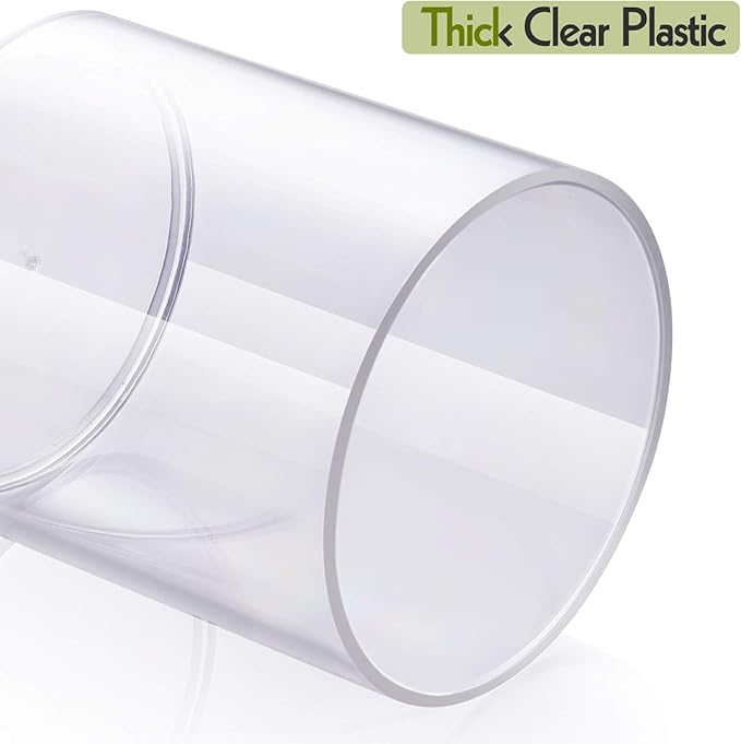 AOZITA 4 Pcs, Acrylic Qtip Holder Dispenser - Image 9