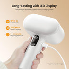 Mosthink Fabric Shaver, 2-in-1 Electric Lint Remover & Build-in Lint Brush - Image 5