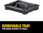 DEWALT TSTAK Tool Box, Extra Large Design, Removable Tray - Image 5