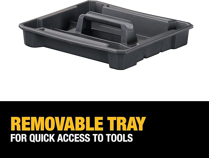 DEWALT TSTAK Tool Box, Extra Large Design, Removable Tray - Image 5
