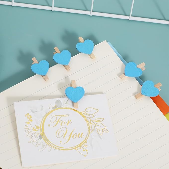 50pcs Mini Clothespins, Tiny Wooden Clips - Image 4