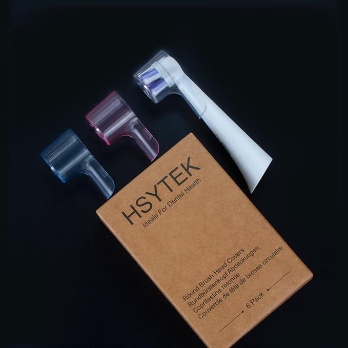 6 Pack Toothbrush Heads Dustproof Cover Compatible - Image 6