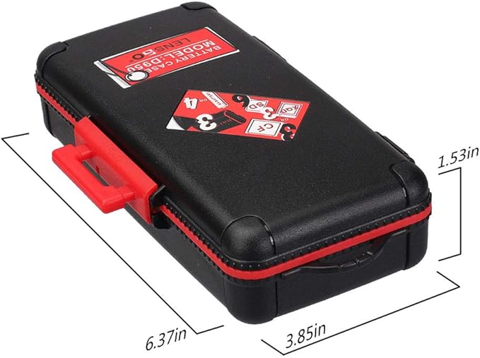 LENSGO Camera Battery Memory Card Case, Memory Card Hard Protector Case - Image 8