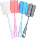 Bottle Brush Sponge 4PCS Cup Washer Brush Long Handle Cleaner Brush by INVODA