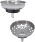 KONE 2PCS Kitchen Sink Basket Strainer Replacement by KONE