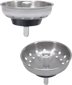KONE 2PCS Kitchen Sink Basket Strainer Replacement by KONE