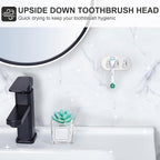 Electric Toothbrush Head Holder, Toothbrush Holders Wall Mounted, Adhesive - Image 5