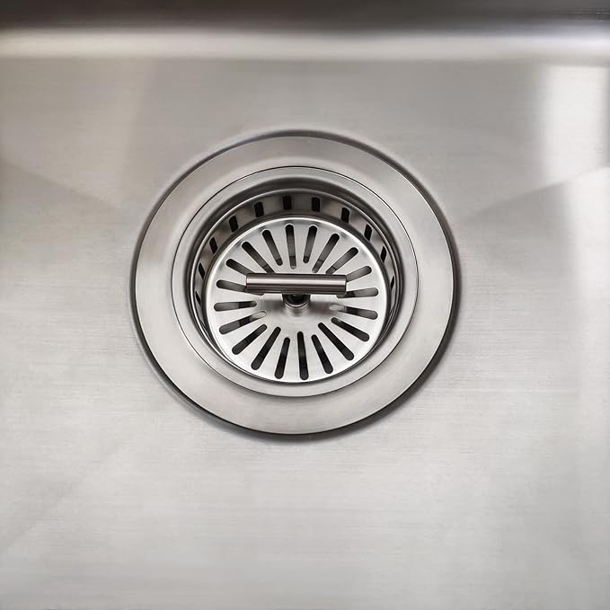3-1/2 Inch Brushed Nickel Sink Strainers - Image 4