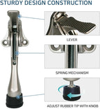 One Touch Kickdown Door Stopper, Door Holder, Heavy Duty Door Stops, Bottom of - Image 4